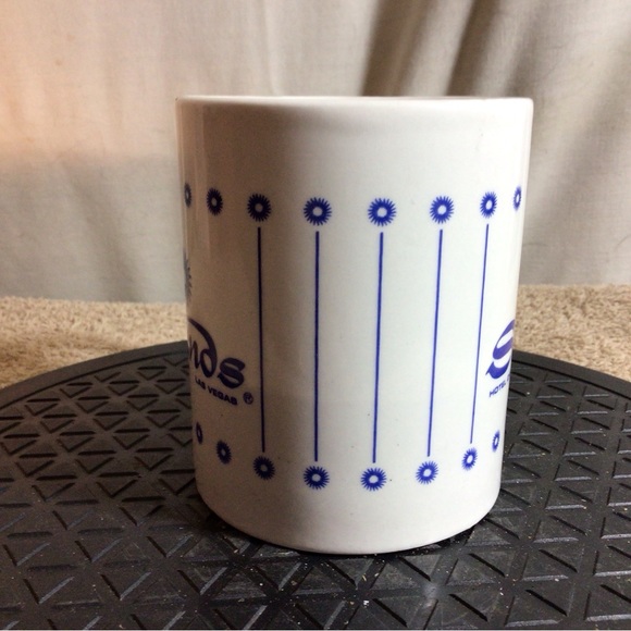 SANDS HOTEL CASINO Las Vegas White/Blue Ceramic Coffee/Tea Mug pre-owned - Picture 4 of 10